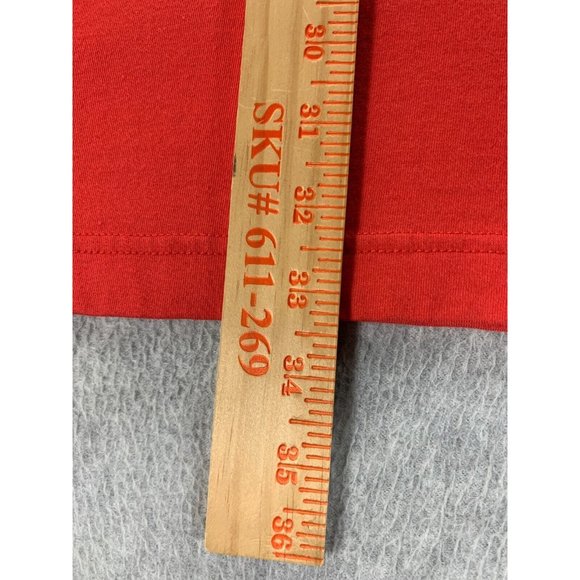 Duluth Trading Co‎ Longtail Cotton Blend Polo Shirt (Men's XL) Red - Picture 8 of 9